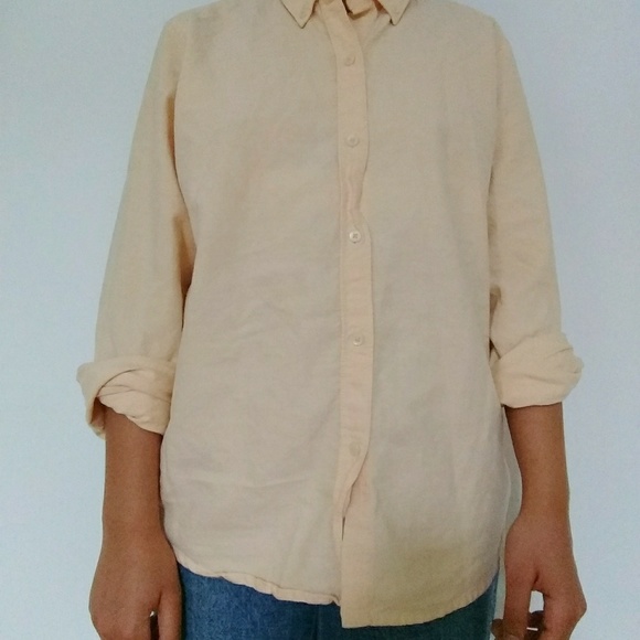 Bass Peach Button Up - Picture 3 of 5